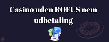 Casino Uden Rufus En Ny Dør til Online Spil Casino Uden Rufus En Ny Dør til Online Spil